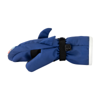 GUANTES DE ESQUÍ INFANTILES AZULES CON DISEÑO DE TIBURÓN | BLUE | XS-S | Diel