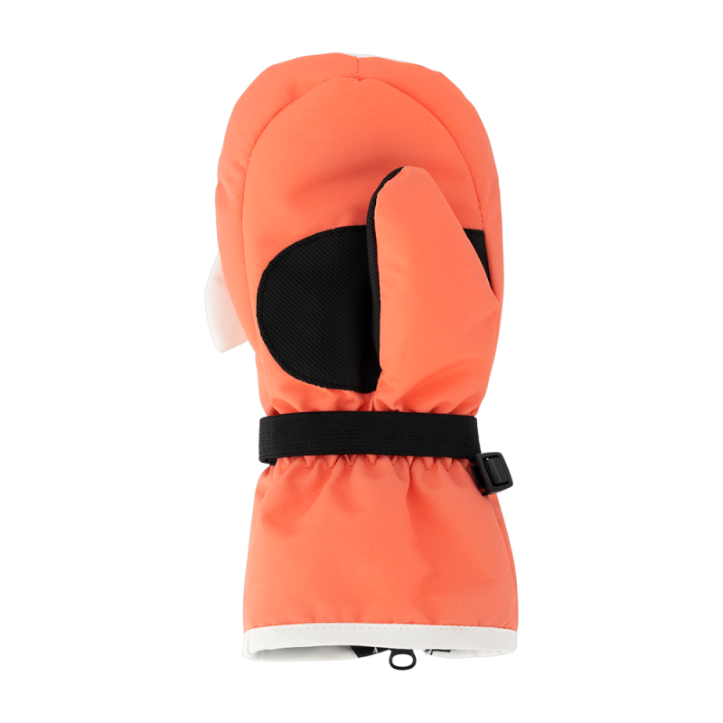 GUANTES DE ESQUÍ INFANTILES CON DISEÑO DE CONEJITO | ORANGE | XS-S | Diel