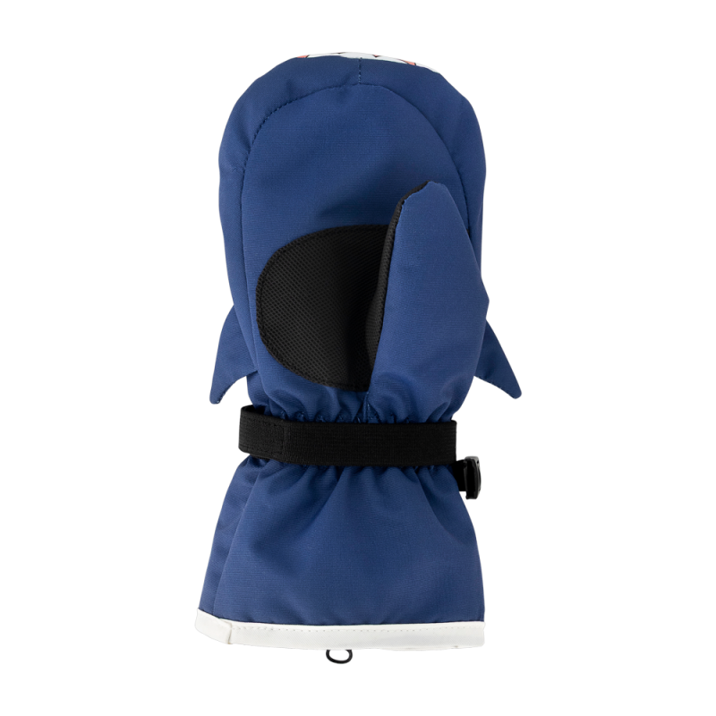 GUANTES DE ESQUÍ INFANTILES AZULES CON DISEÑO DE TIBURÓN | BLUE | M-L | Diel