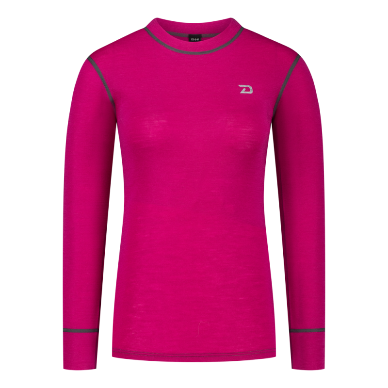 Ropa interior térmica de mujer de merino | PINK | XS-S-M | Diel