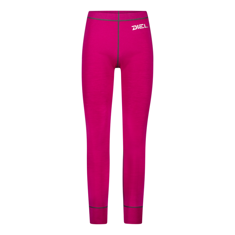 Ropa interior térmica de mujer de merino | PINK | XS-S-M | Diel