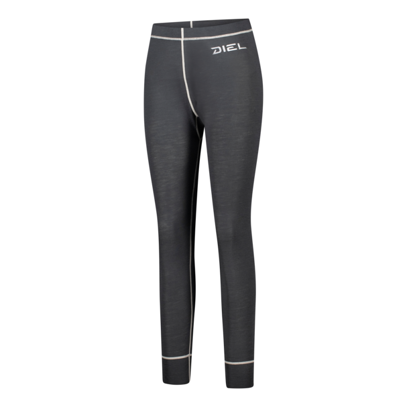 Ropa interior térmica de mujer de merino | BLACK | XS-S-M | Diel